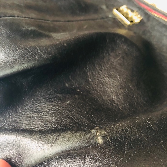 COACH Vintage Black Leather Cross-Body Bag - Picture 6 of 6